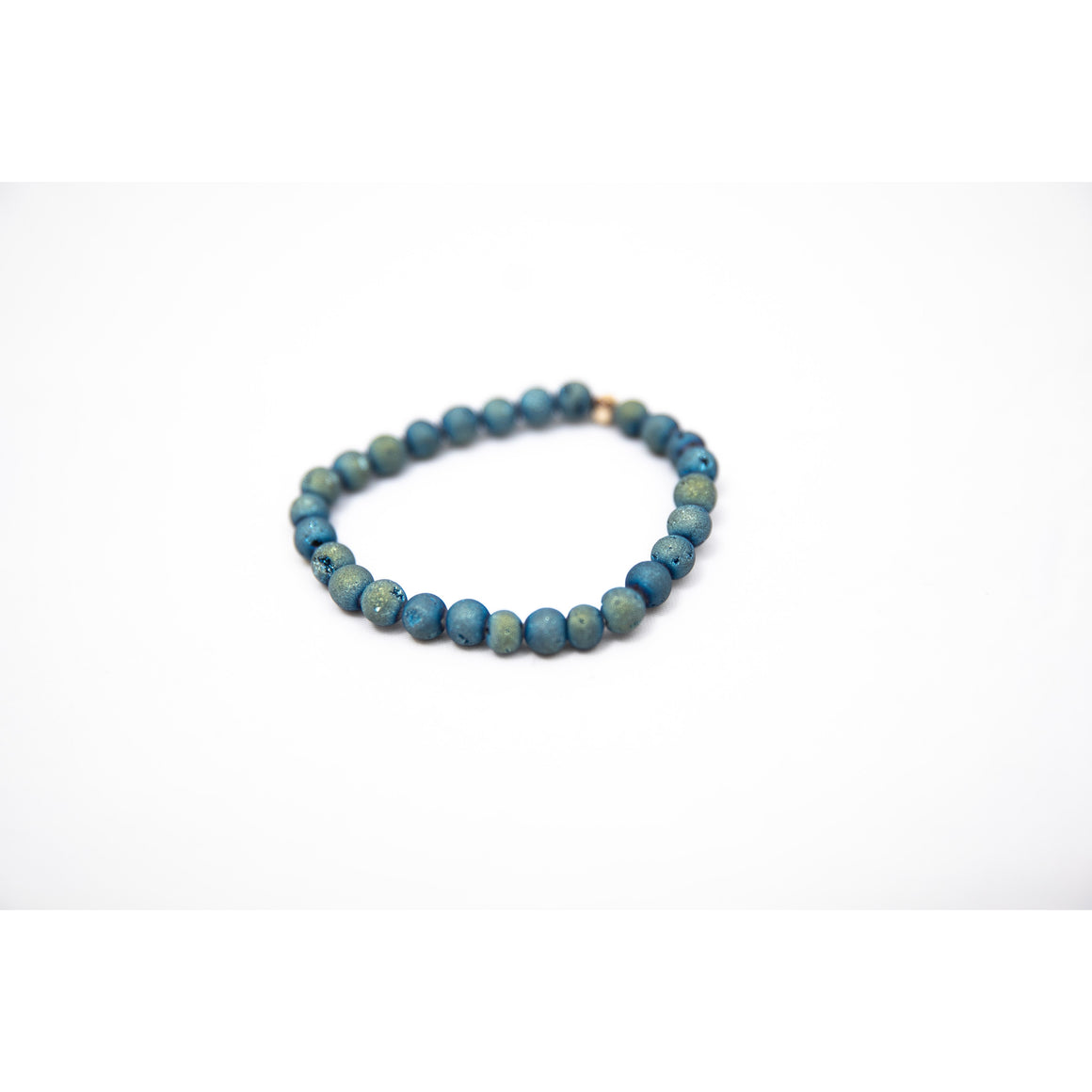 Blue Agatha Jaud Stone Bracelet