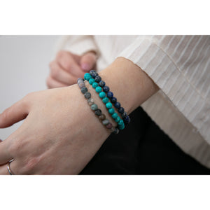 Bracelet en pierre turquoise Juliet
